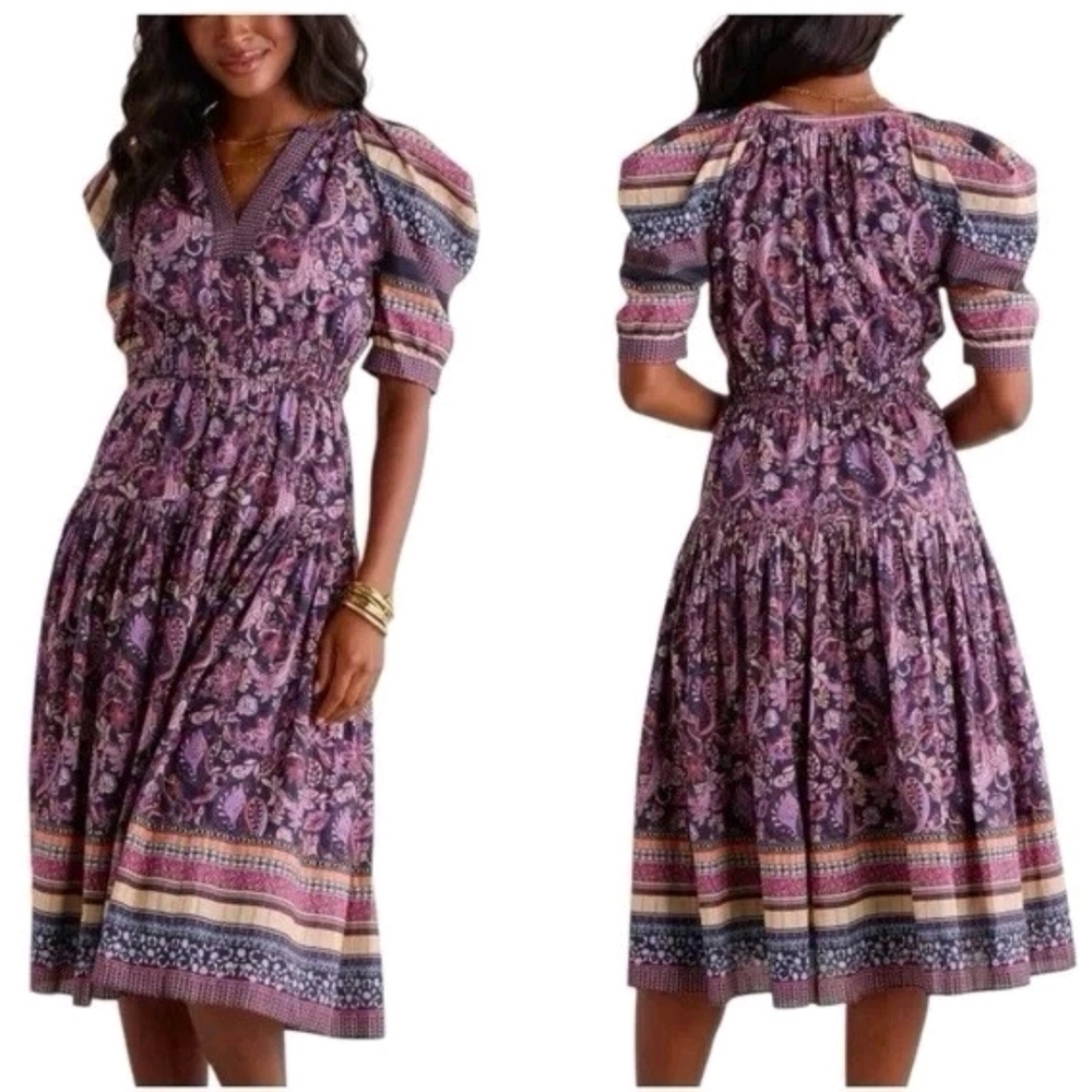 Floral Purple Dress